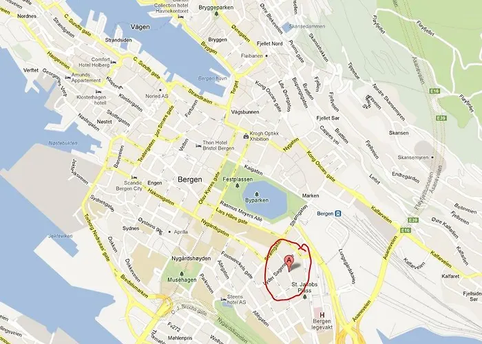 In The Heart Of Apartament Bergen